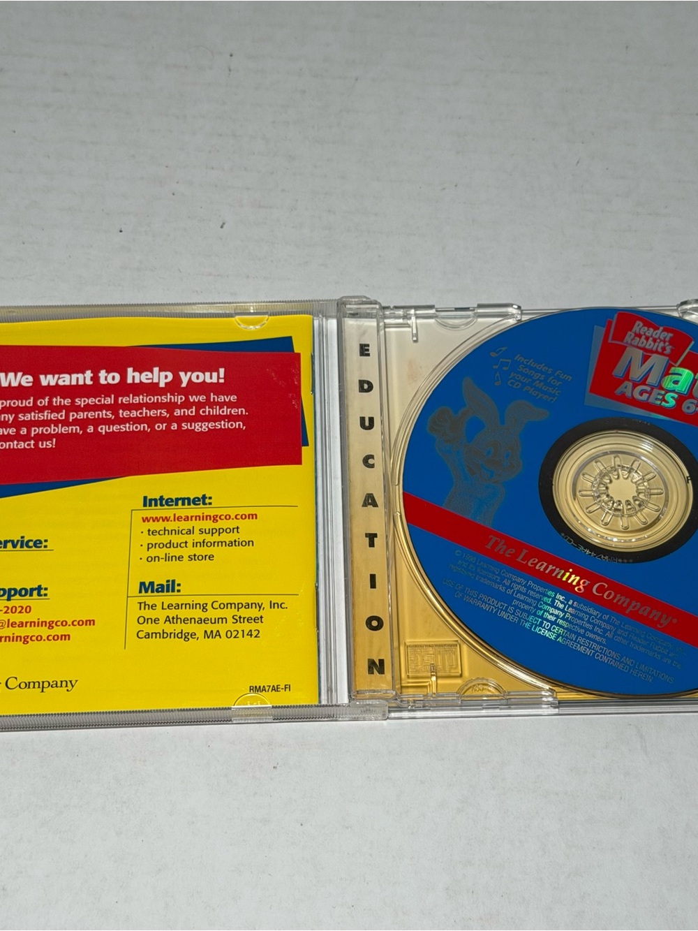 Reader Rabbit Math 6-9 PC CD Rom Vintage Game Educational Learning - Picture 3 of 5